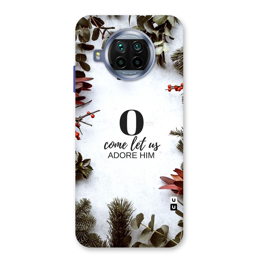 Lets Adore Him Back Case for Mi 10i