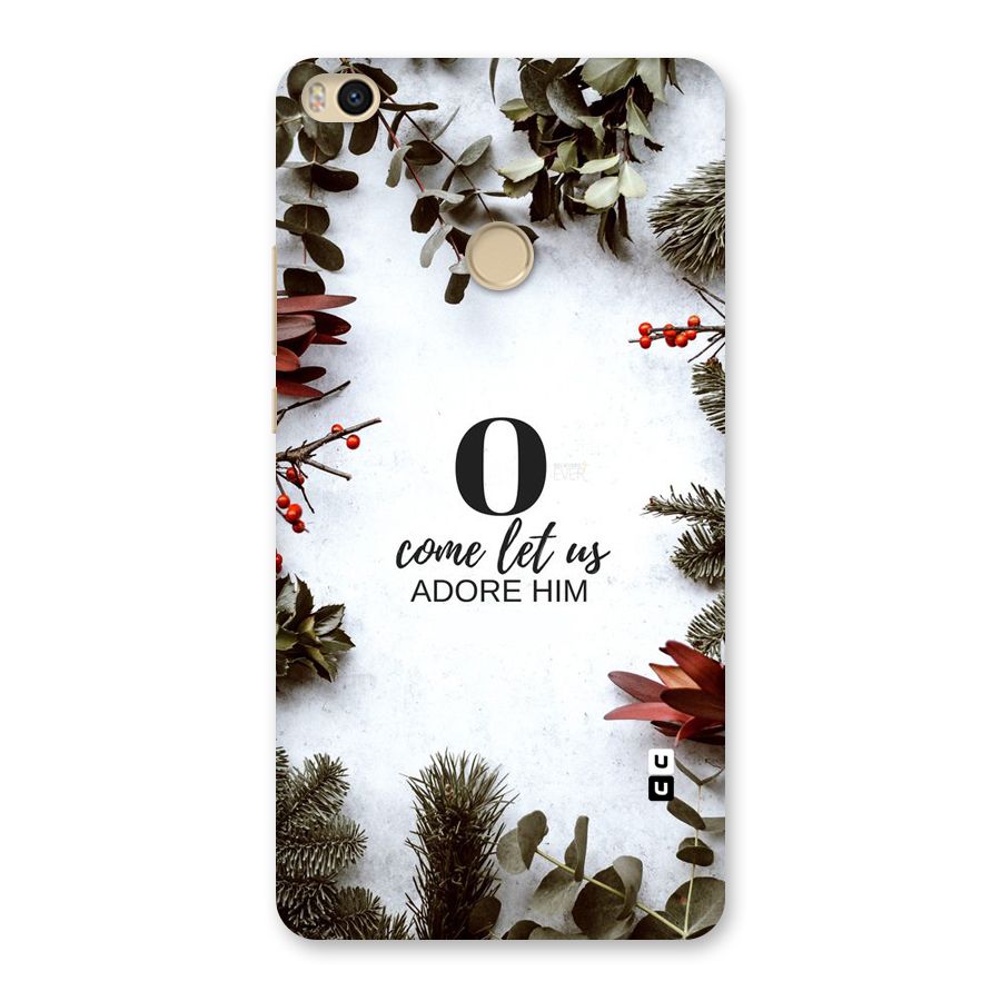 Lets Adore Him Back Case for Mi Max 2