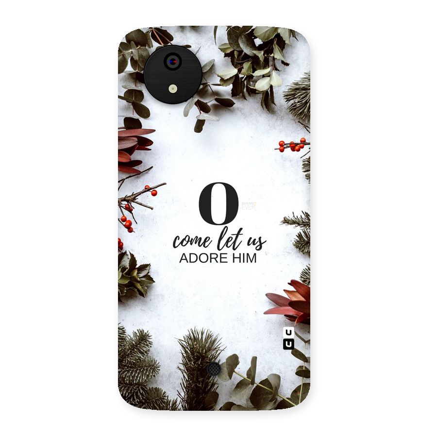 Lets Adore Him Back Case for Micromax Canvas A1