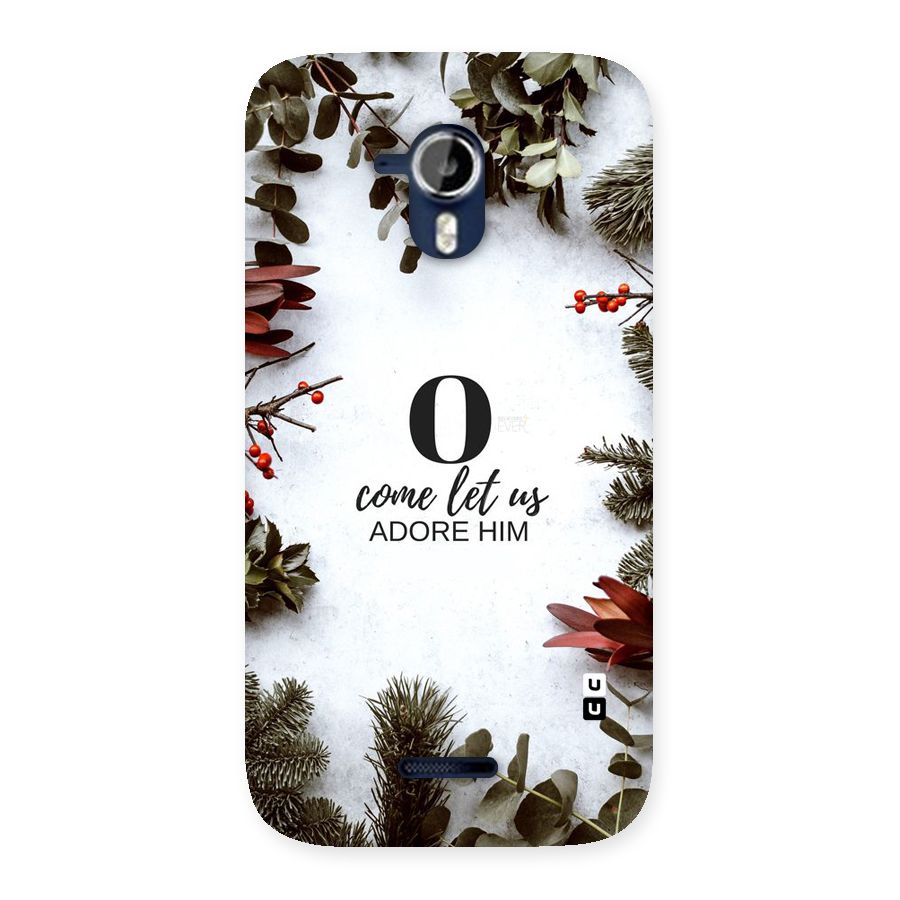 Lets Adore Him Back Case for Micromax Canvas Magnus A117