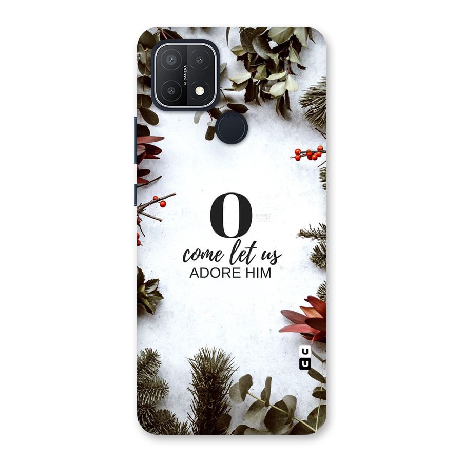 Lets Adore Him Back Case for Oppo A15s