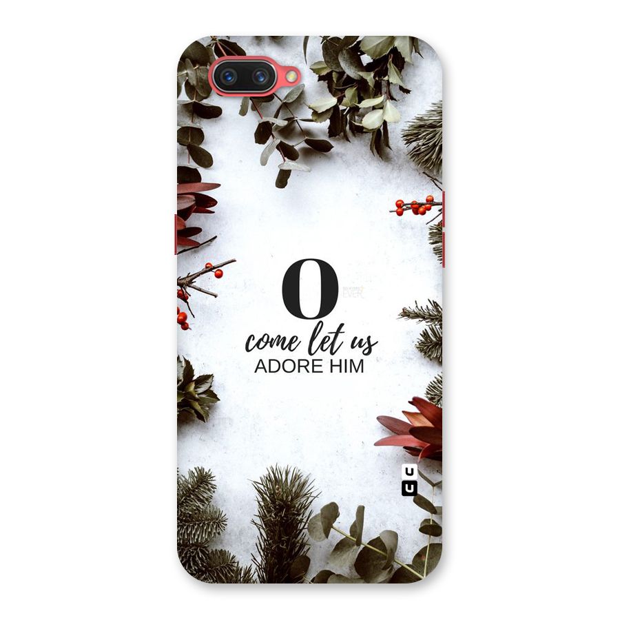 Lets Adore Him Back Case for Oppo A3s