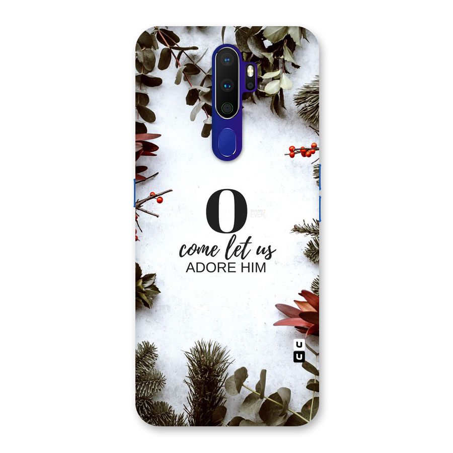 Lets Adore Him Back Case for Oppo A9 (2020)