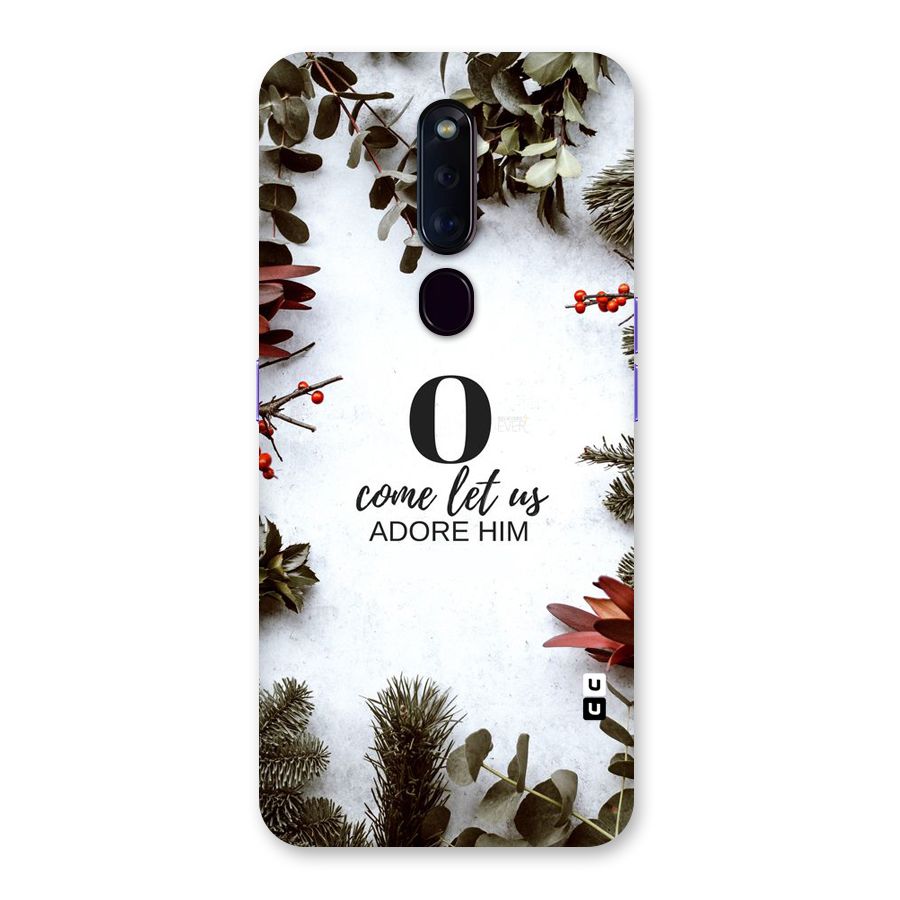Lets Adore Him Back Case for Oppo F11 Pro