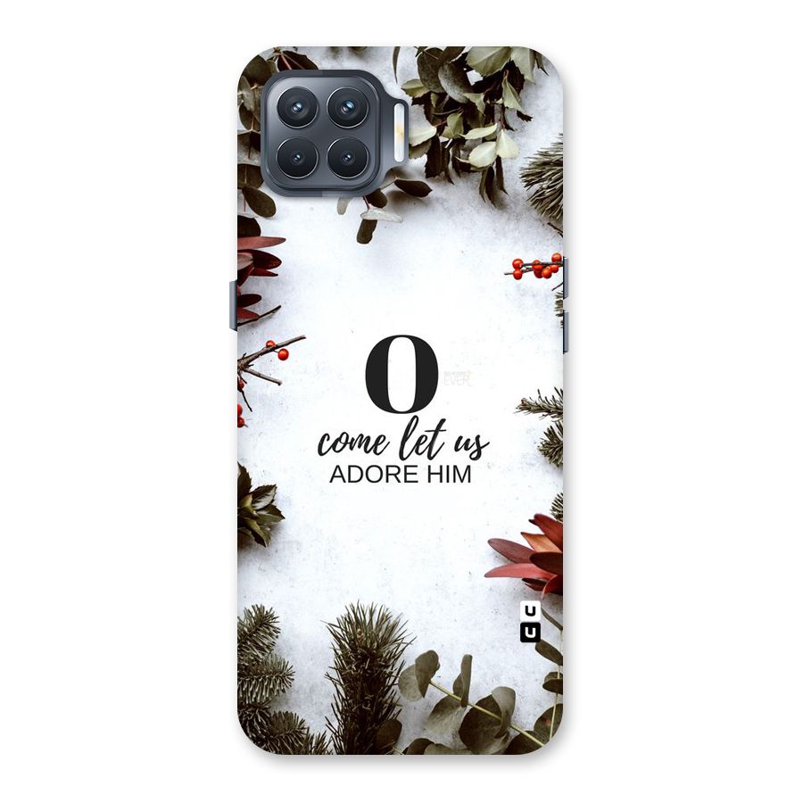 Lets Adore Him Back Case for Oppo F17 Pro