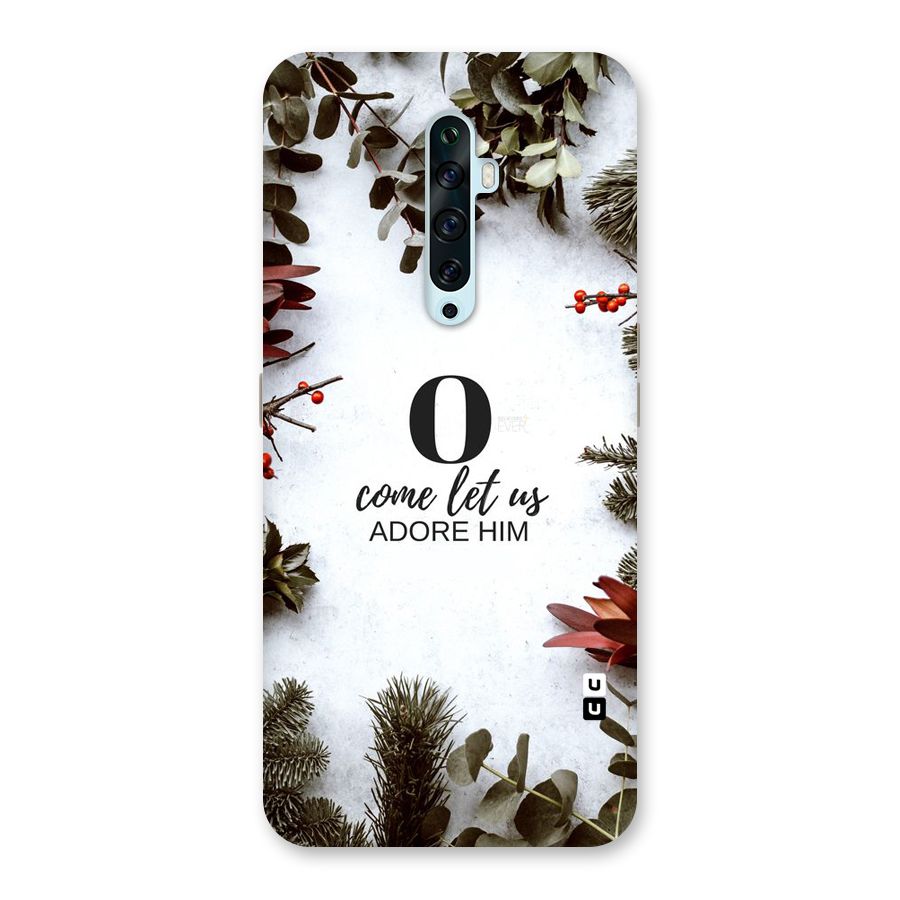 Lets Adore Him Back Case for Oppo Reno2 Z