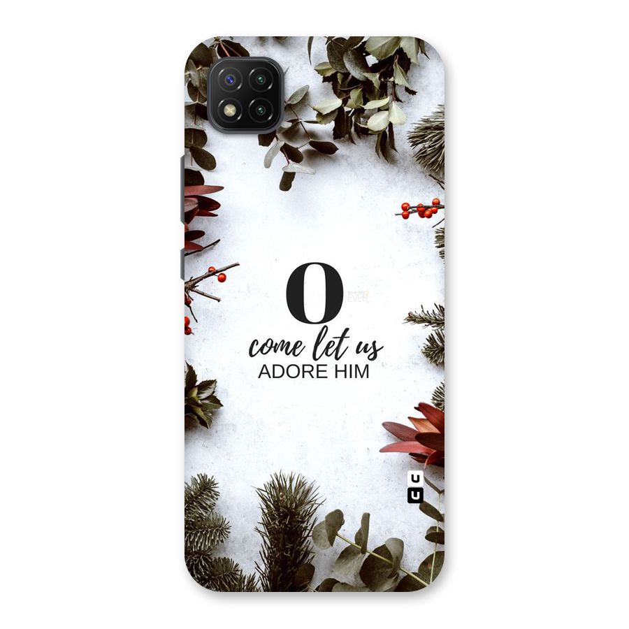 Lets Adore Him Back Case for Poco C3