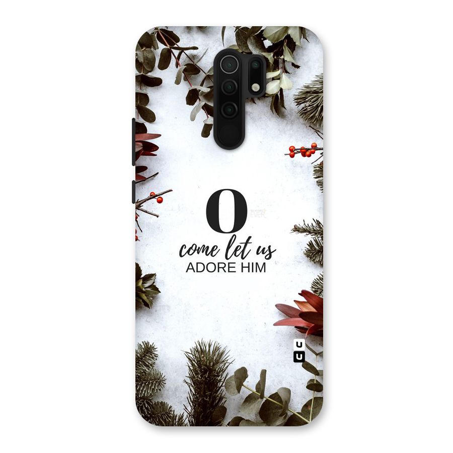 Lets Adore Him Back Case for Poco M2