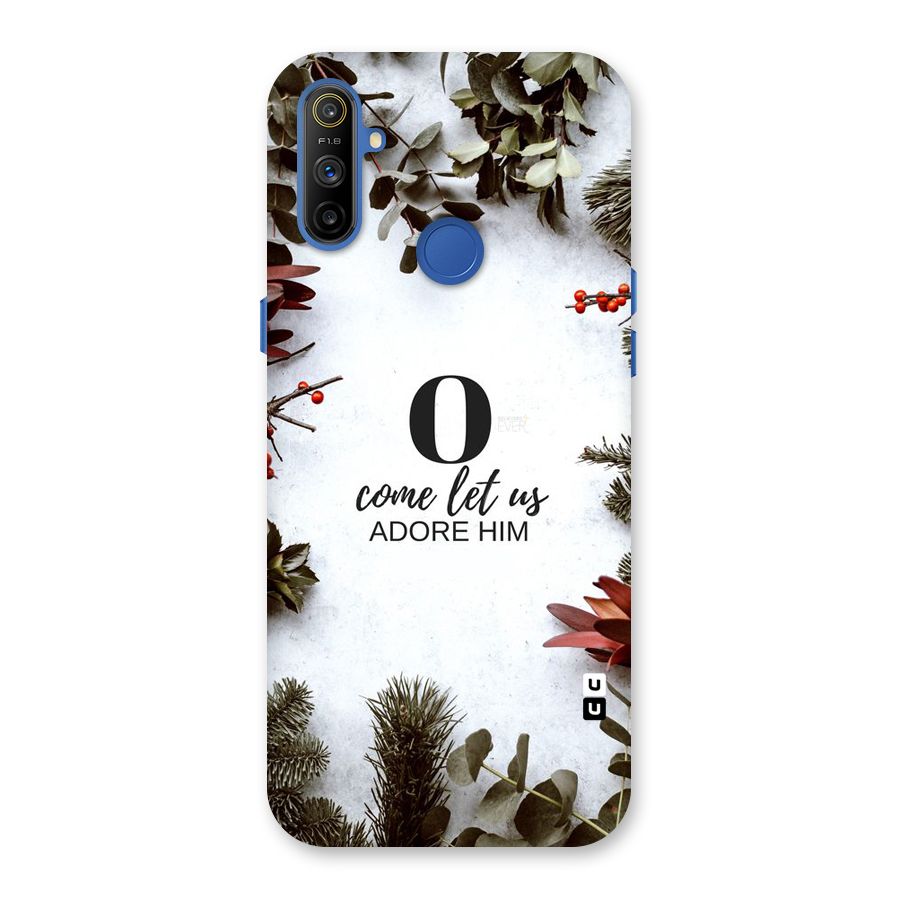 Lets Adore Him Back Case for Realme Narzo 10A