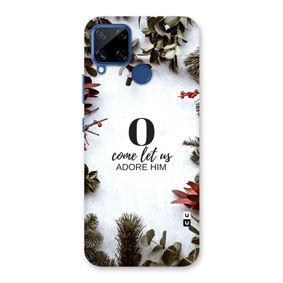 Lets Adore Him Back Case for Realme Narzo 30A