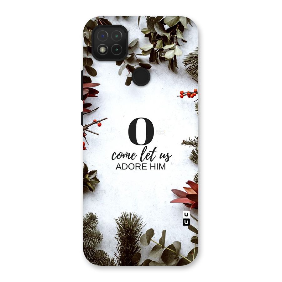 Lets Adore Him Back Case for Redmi 9