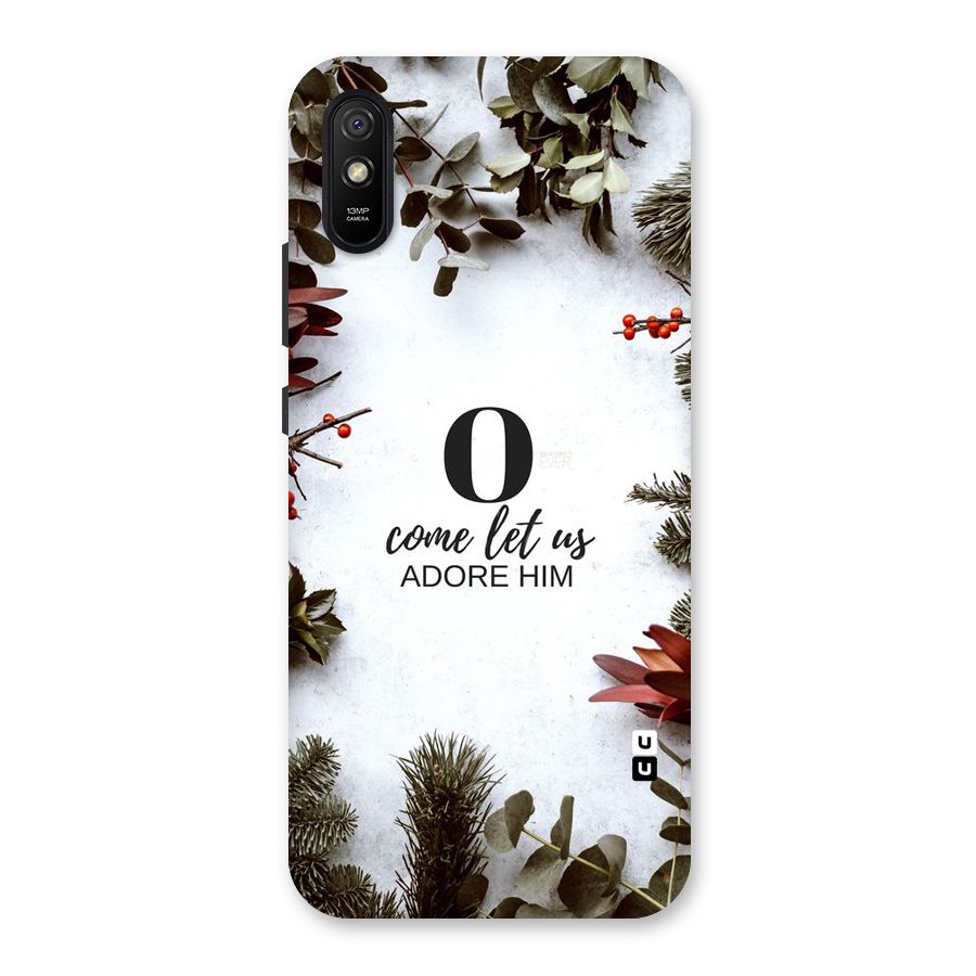 Lets Adore Him Back Case for Redmi 9A
