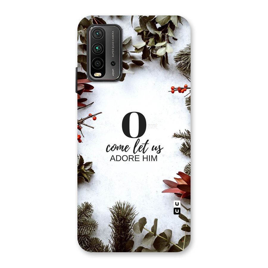Lets Adore Him Back Case for Redmi 9 Power