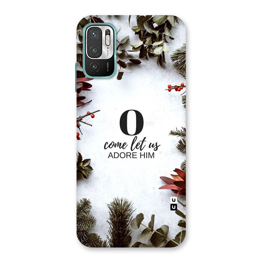 Lets Adore Him Back Case for Redmi Note 10T 5G