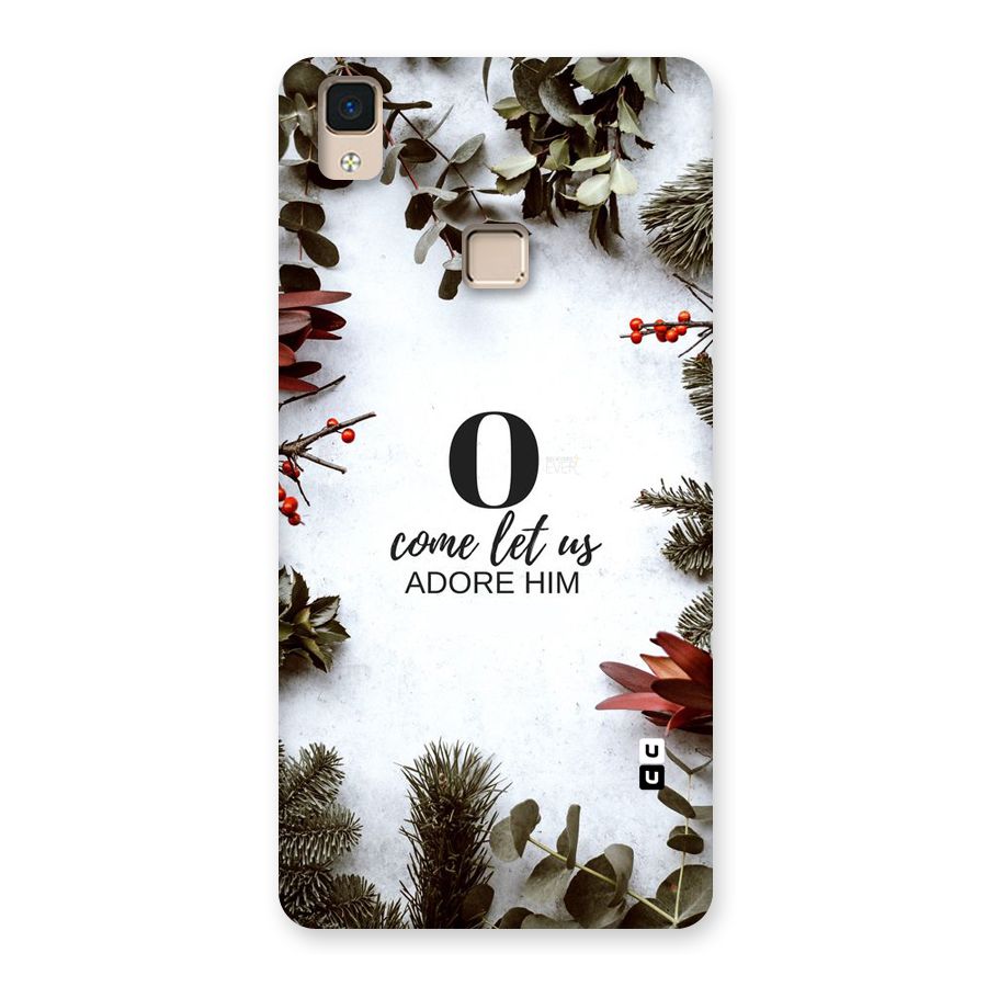 Lets Adore Him Back Case for V3 Max