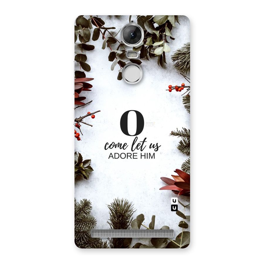 Lets Adore Him Back Case for Vibe K5 Note