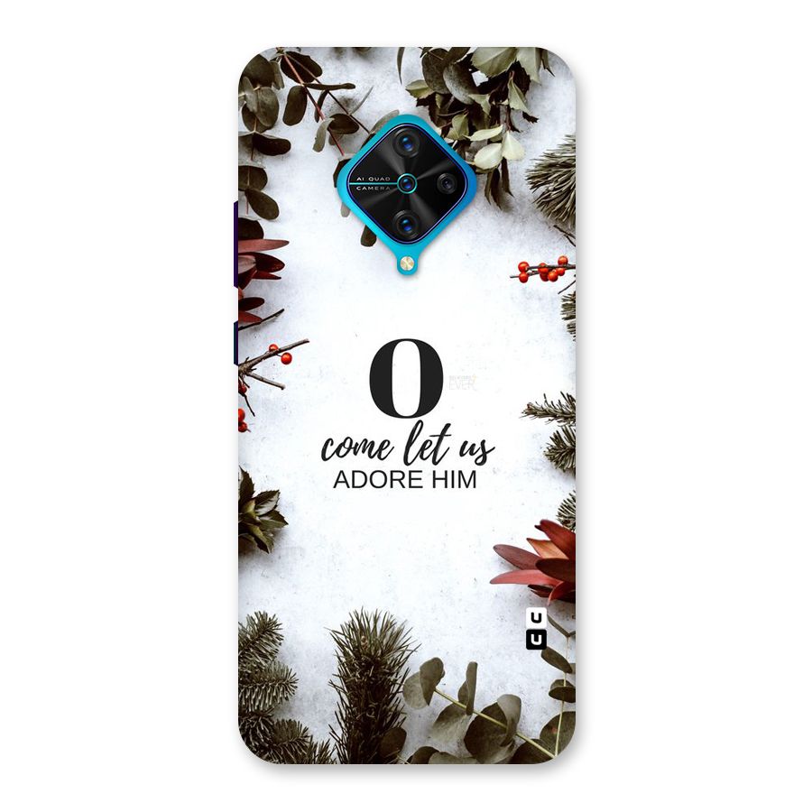 Lets Adore Him Back Case for Vivo S1 Pro