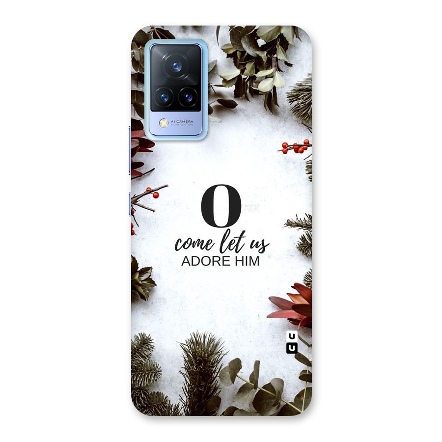 Lets Adore Him Back Case for Vivo V21 5G