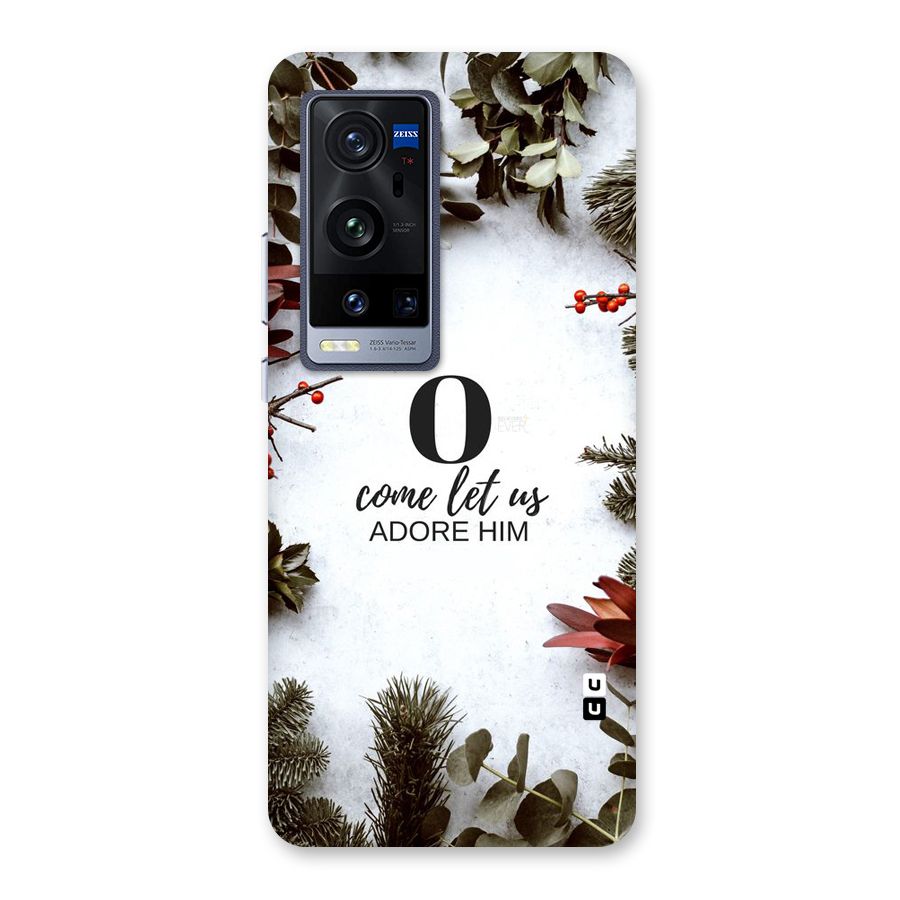 Lets Adore Him Back Case for Vivo X60 Pro Plus