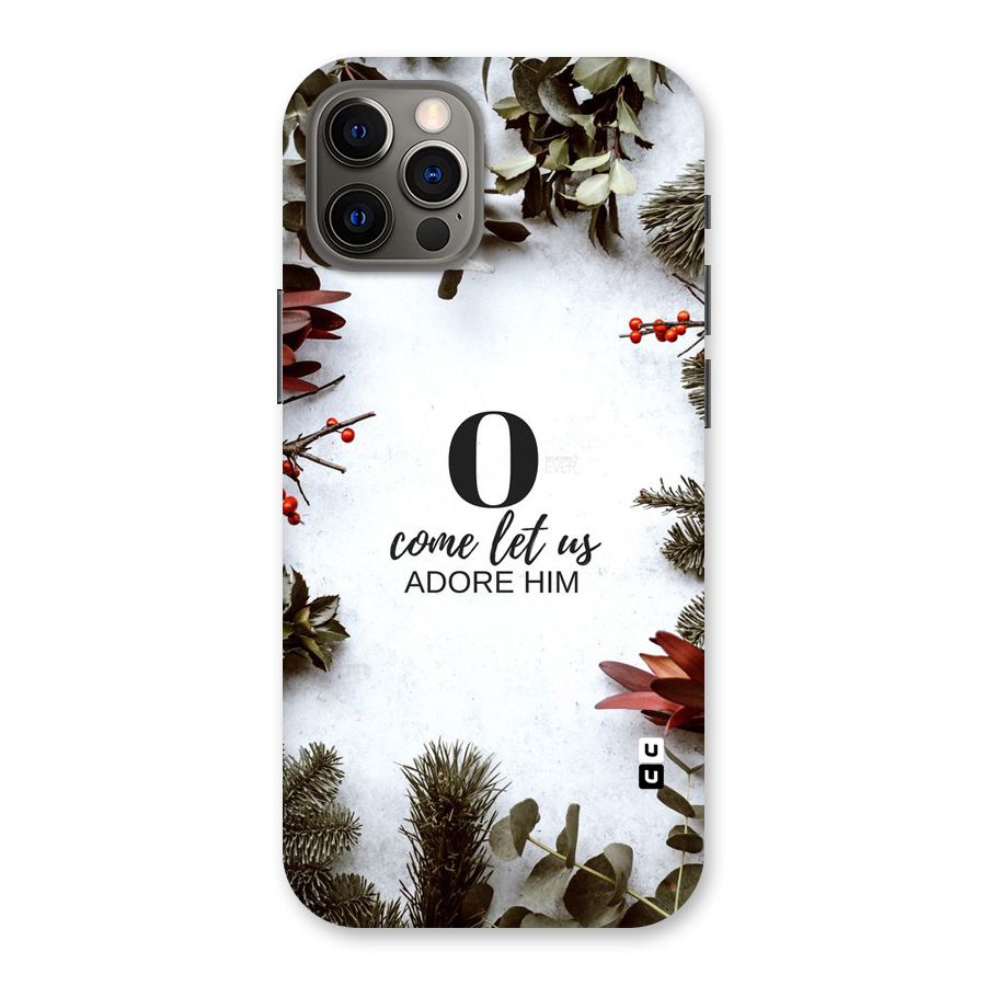 Lets Adore Him Back Case for iPhone 12 Pro