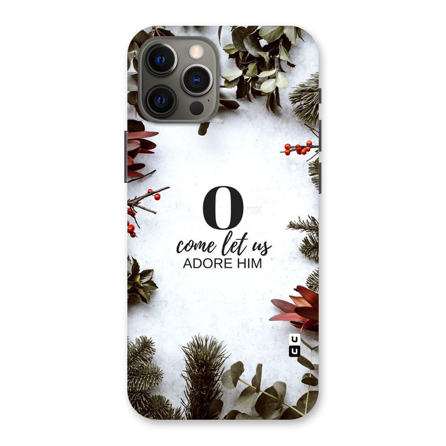 Lets Adore Him Back Case for iPhone 12 Pro Max