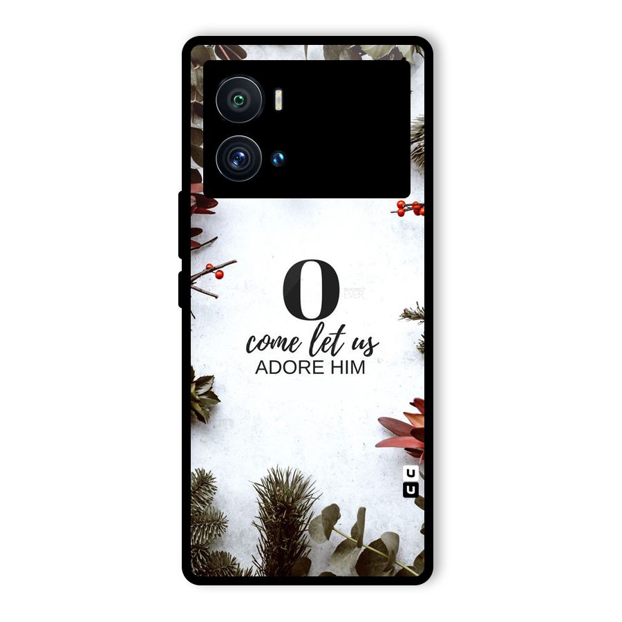 Lets Adore Him Glass Back Case for Vivo iQOO 9 Pro