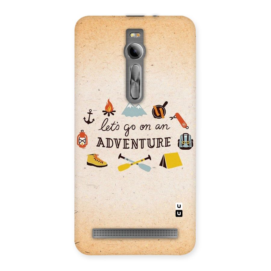 Lets Adventure Life Back Case for Asus Zenfone 2