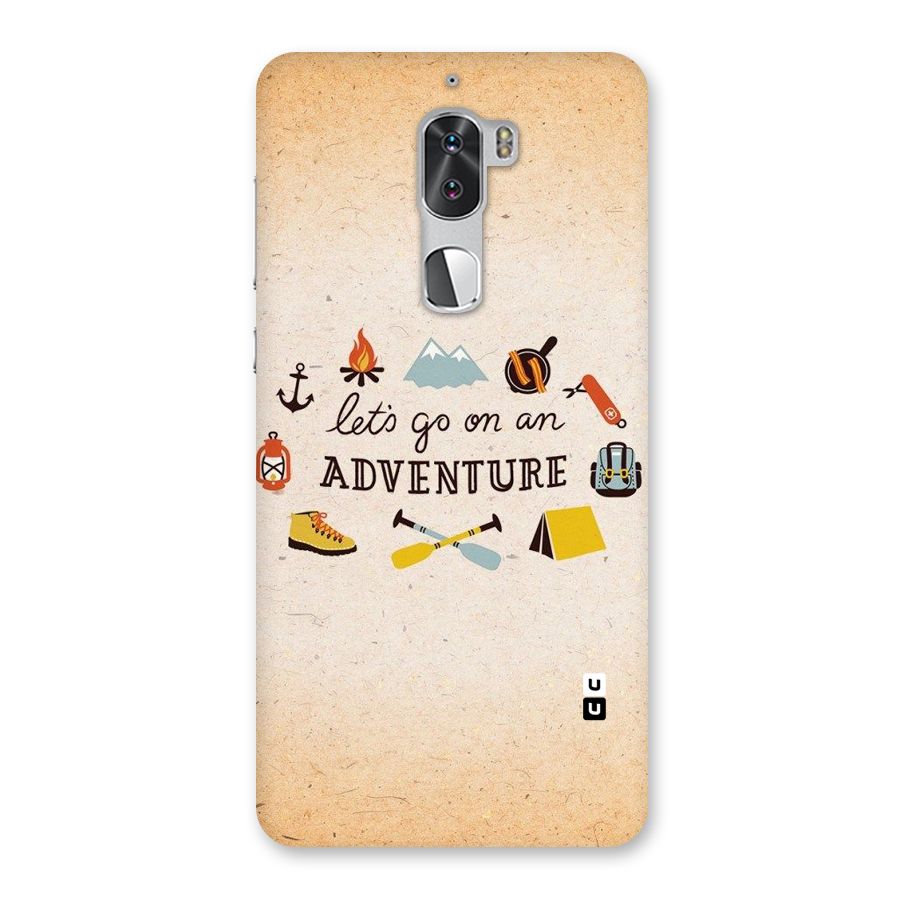 Lets Adventure Life Back Case for Coolpad Cool 1