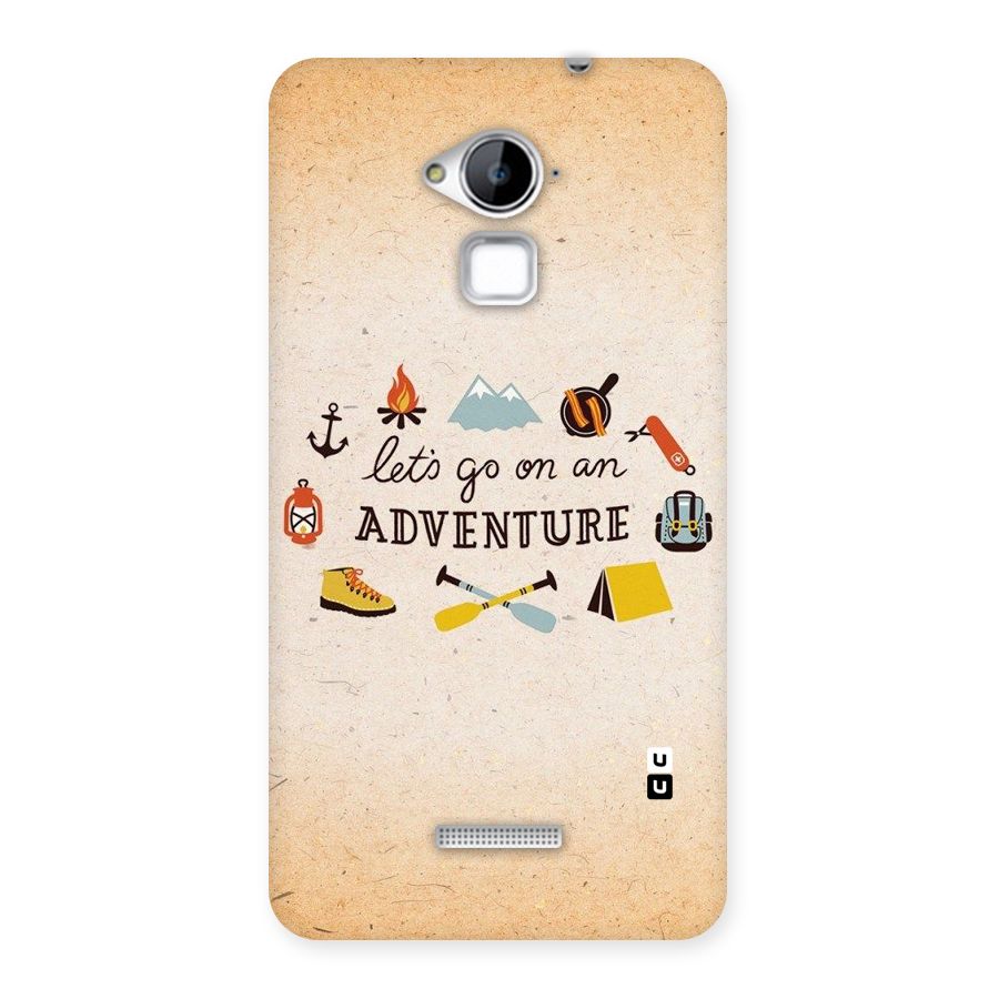 Lets Adventure Life Back Case for Coolpad Note 3