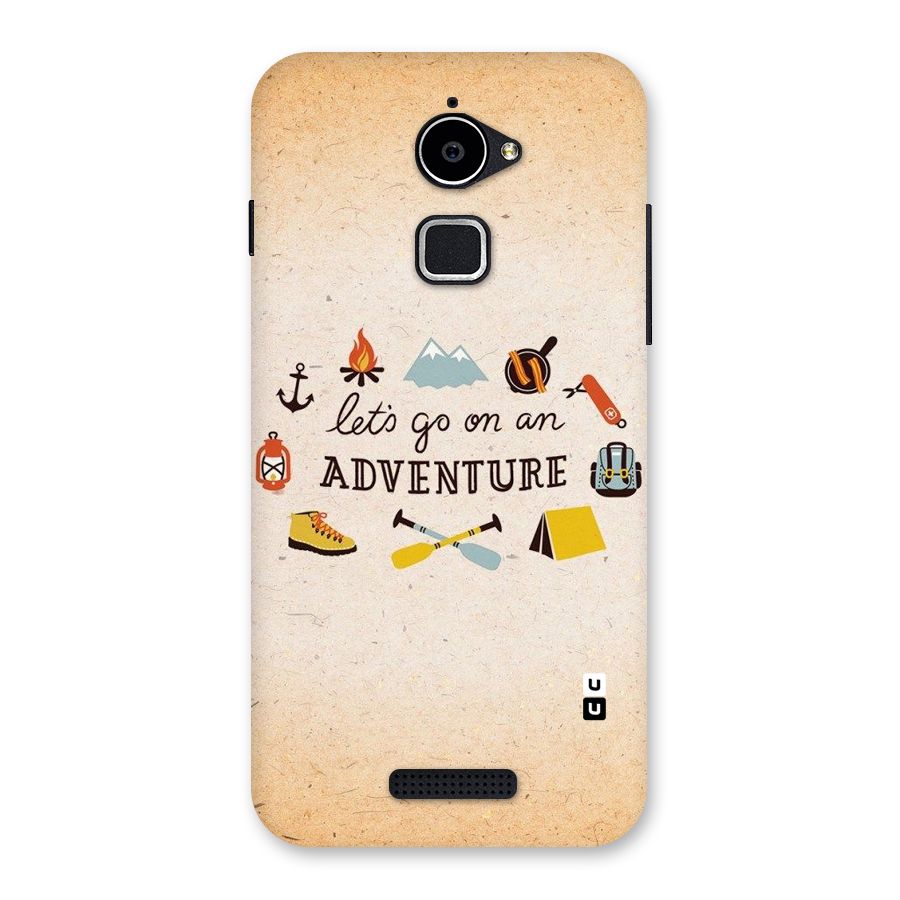 Lets Adventure Life Back Case for Coolpad Note 3 Lite