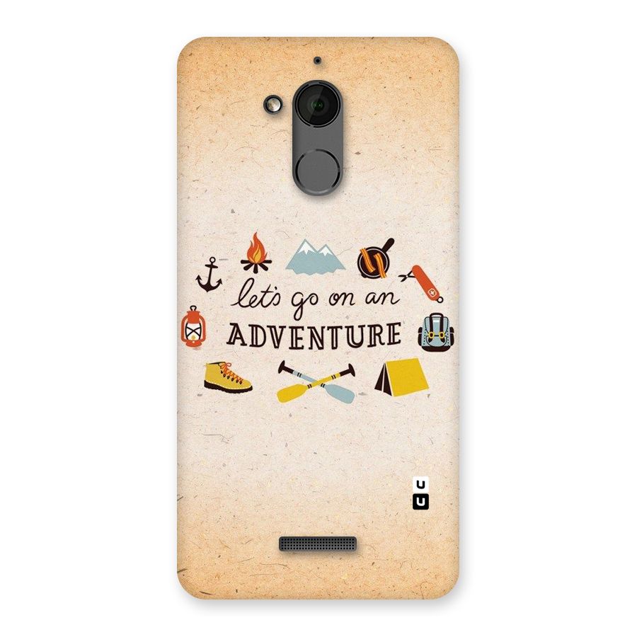 Lets Adventure Life Back Case for Coolpad Note 5