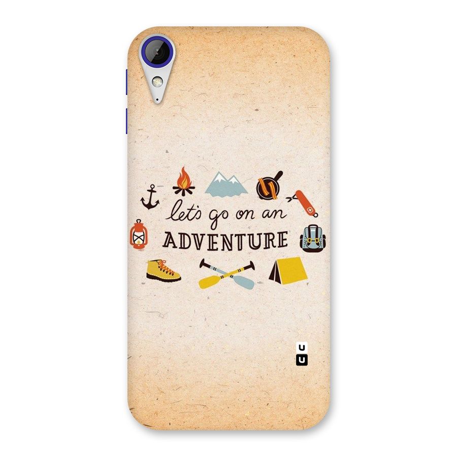 Lets Adventure Life Back Case for Desire 830