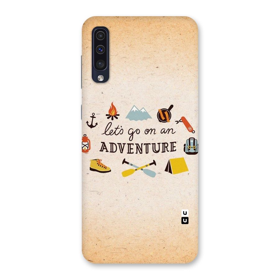 Lets Adventure Life Back Case for Galaxy A50
