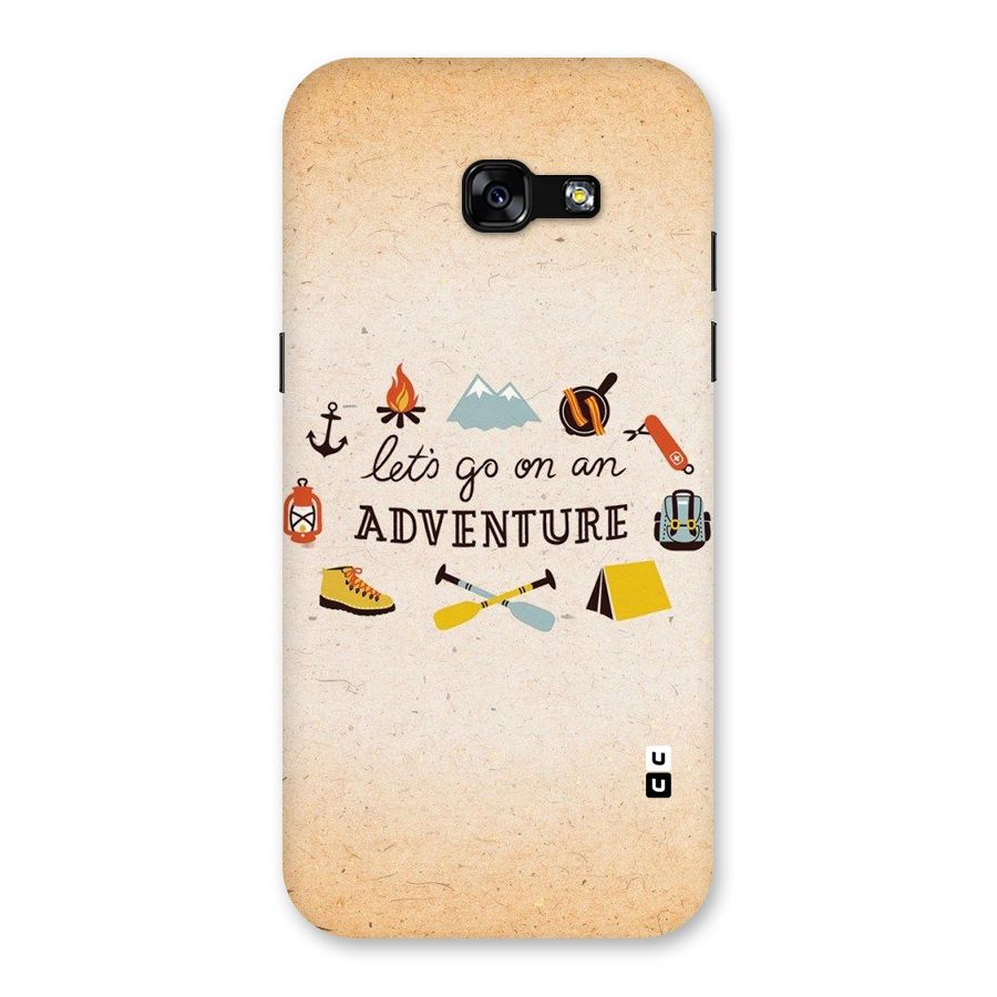 Lets Adventure Life Back Case for Galaxy A5 2017