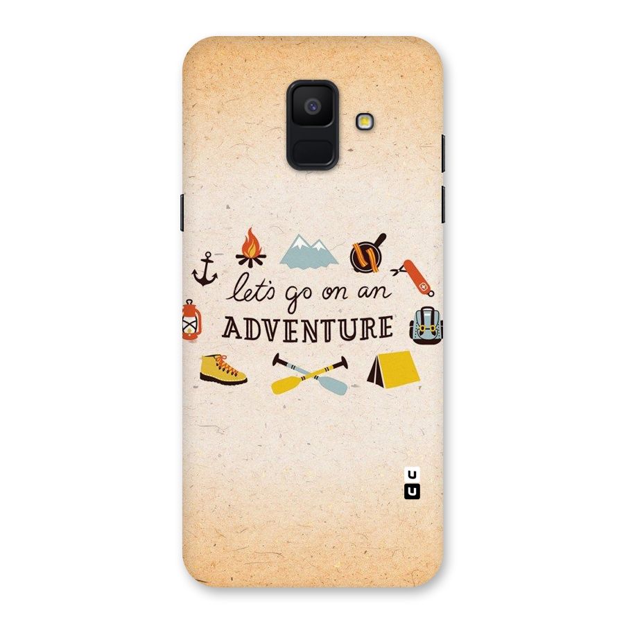 Lets Adventure Life Back Case for Galaxy A6 (2018)