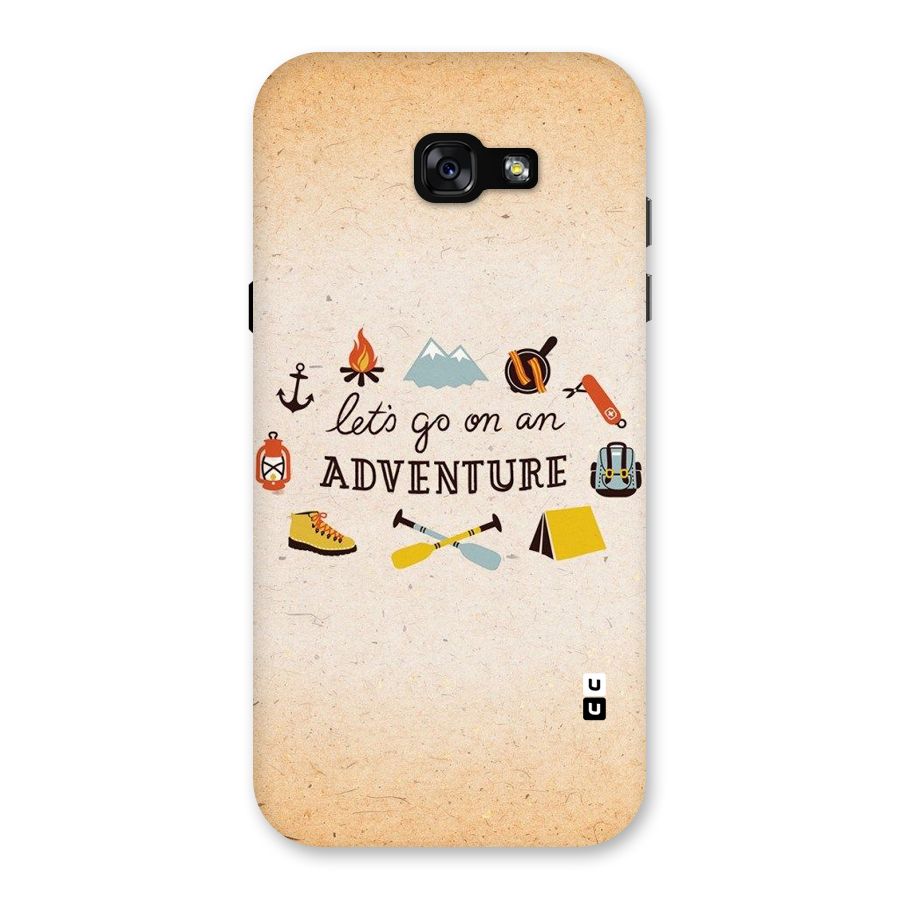 Lets Adventure Life Back Case for Galaxy A7 (2017)