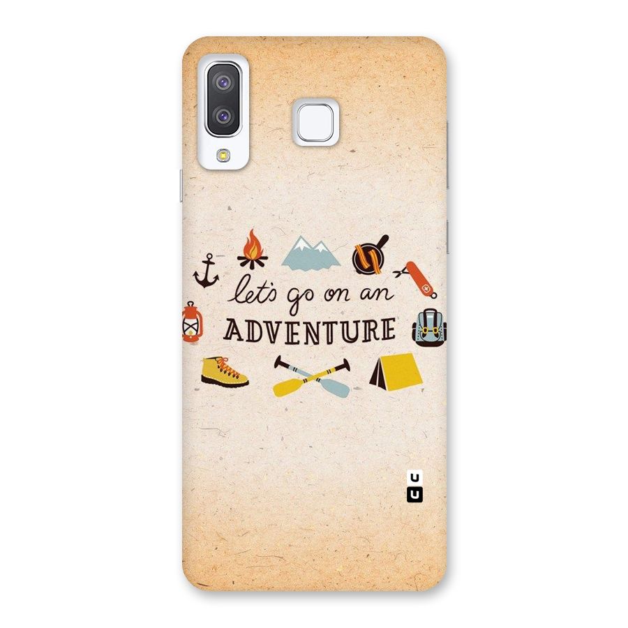 Lets Adventure Life Back Case for Galaxy A8 Star