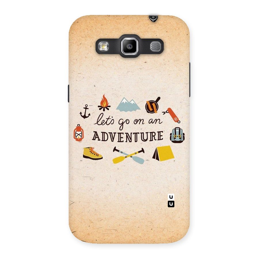 Lets Adventure Life Back Case for Galaxy Grand Quattro