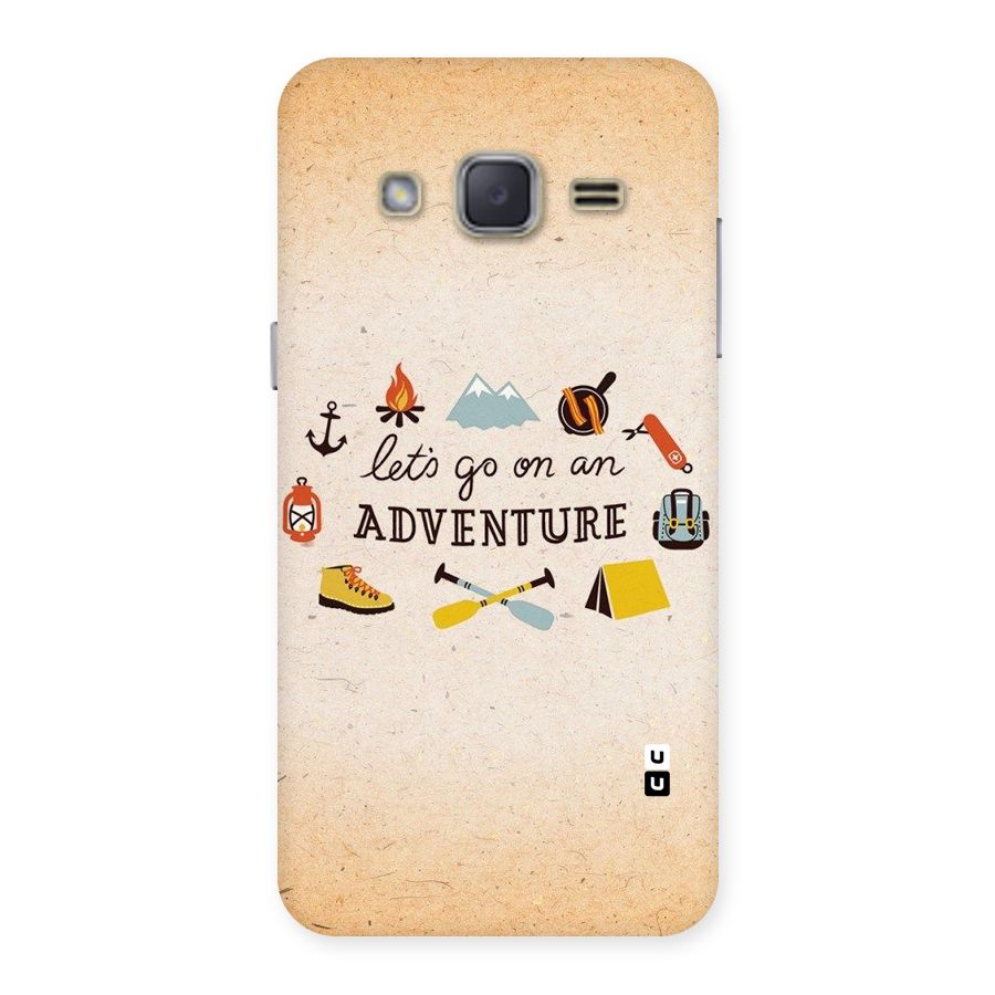 Lets Adventure Life Back Case for Galaxy J2
