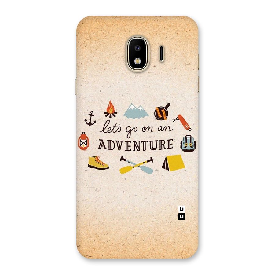 Lets Adventure Life Back Case for Galaxy J4