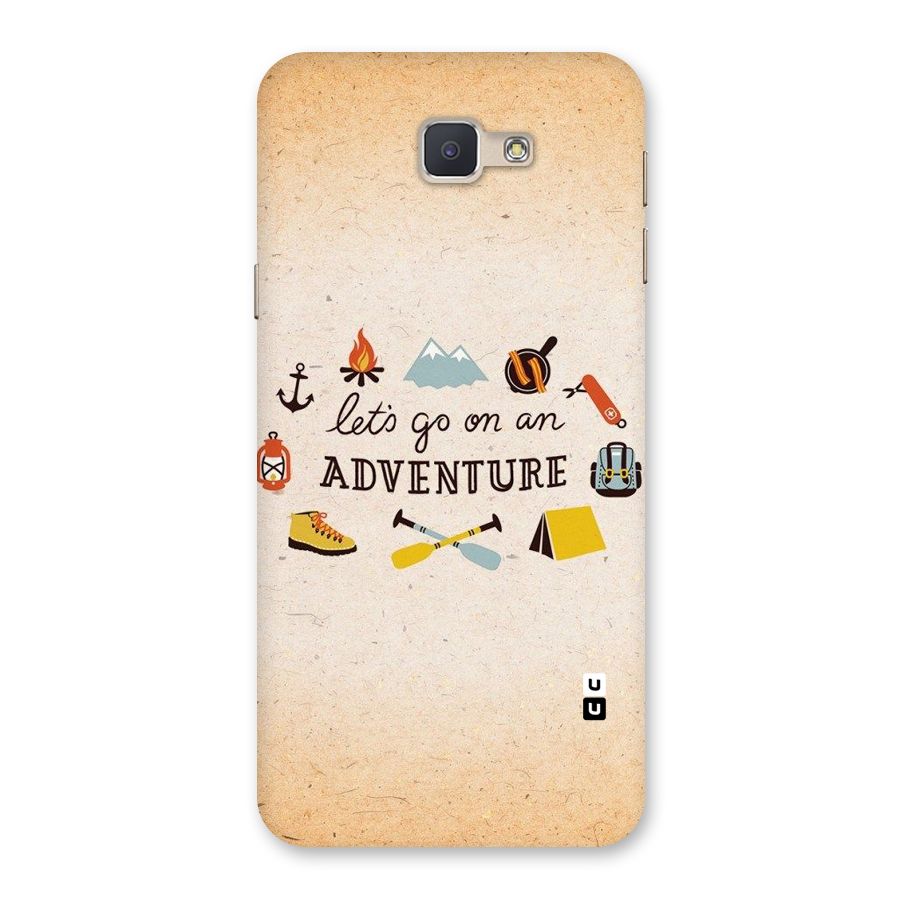 Lets Adventure Life Back Case for Galaxy J5 Prime