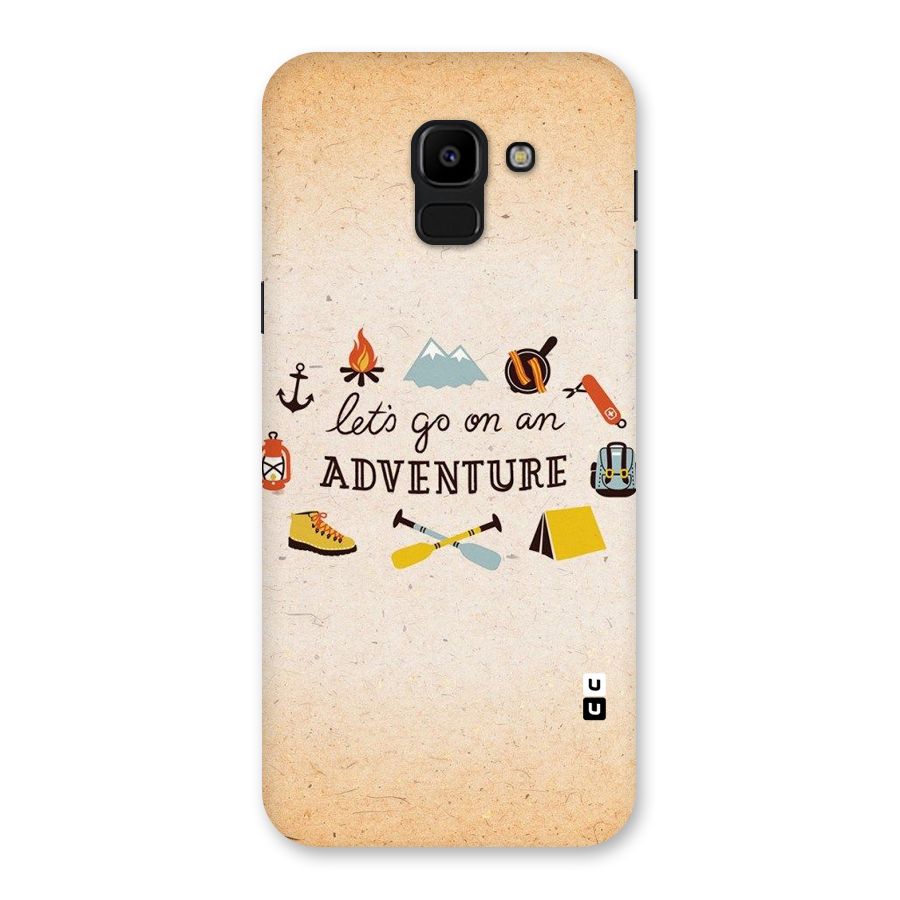 Lets Adventure Life Back Case for Galaxy J6