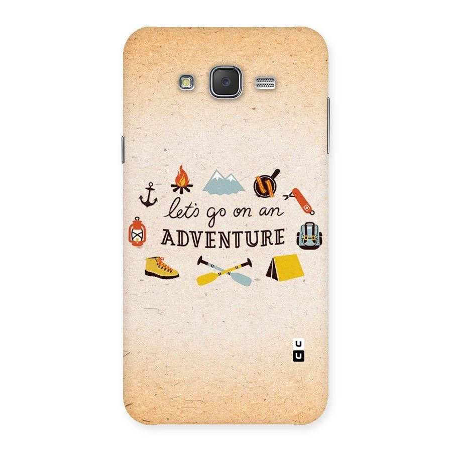 Lets Adventure Life Back Case for Galaxy J7