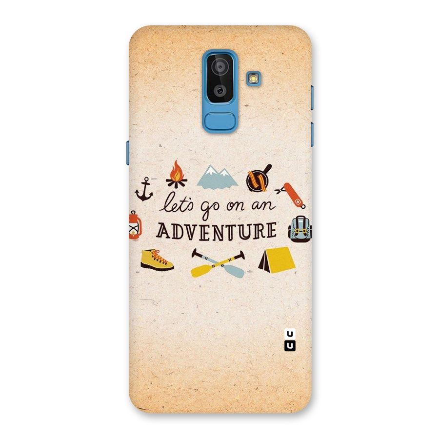 Lets Adventure Life Back Case for Galaxy J8