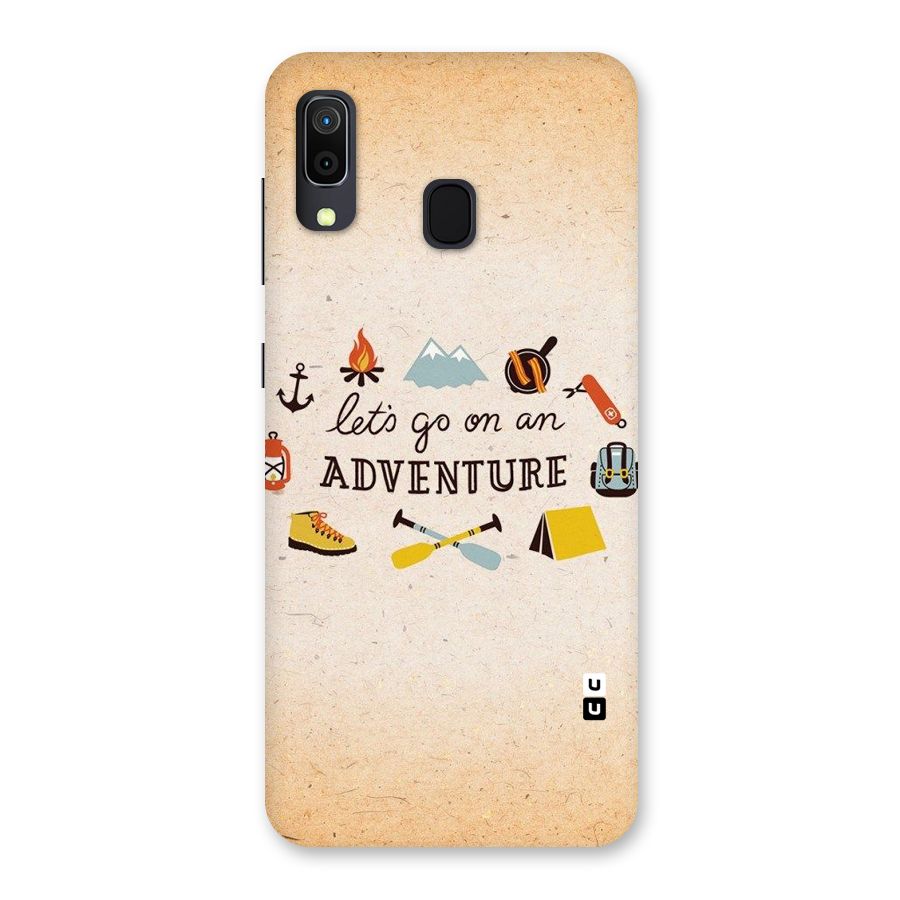 Lets Adventure Life Back Case for Galaxy M10s