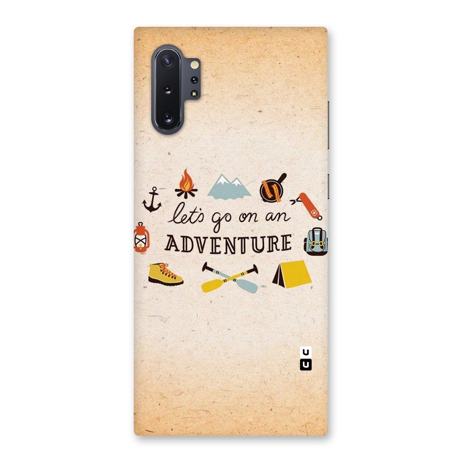 Lets Adventure Life Back Case for Galaxy Note 10 Plus