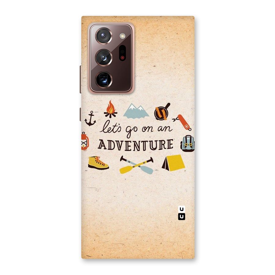 Lets Adventure Life Back Case for Galaxy Note 20 Ultra