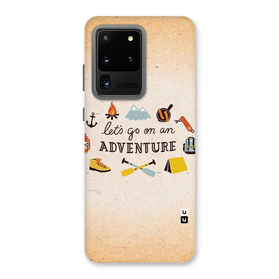Lets Adventure Life Back Case for Galaxy S20 Ultra