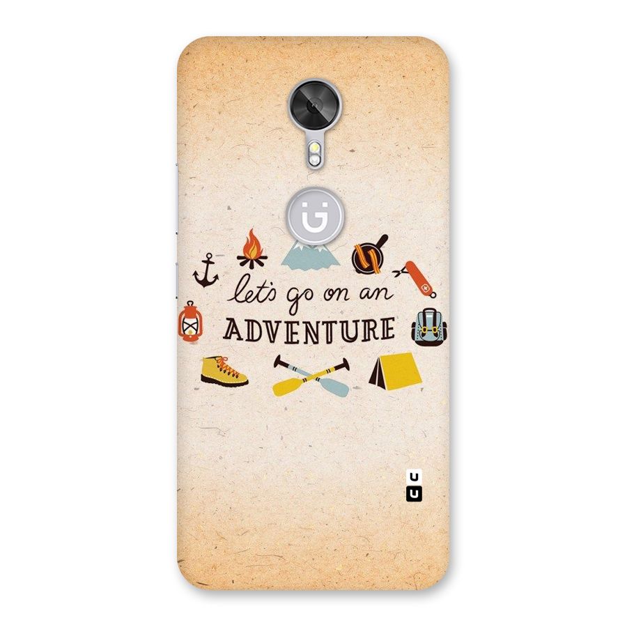 Lets Adventure Life Back Case for Gionee A1