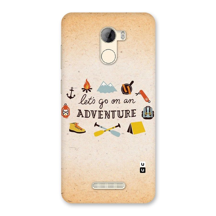 Lets Adventure Life Back Case for Gionee A1 LIte